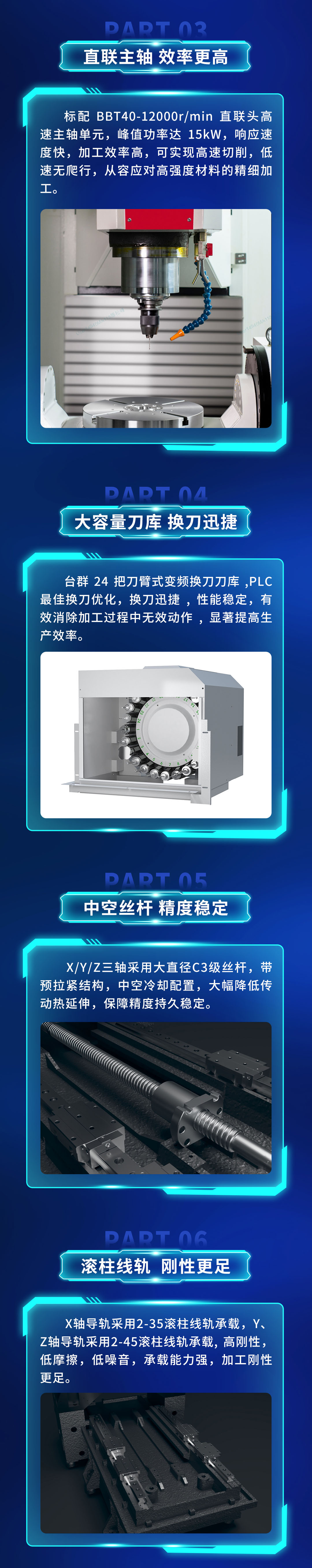 立式五轴加工中心